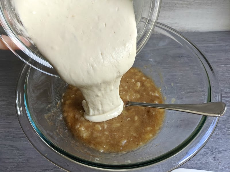 sourdough starter banana muffin recipe
