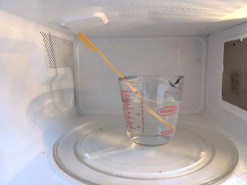 clean microwave hack