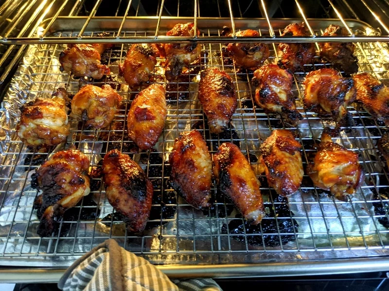 baked marinated chicken wings