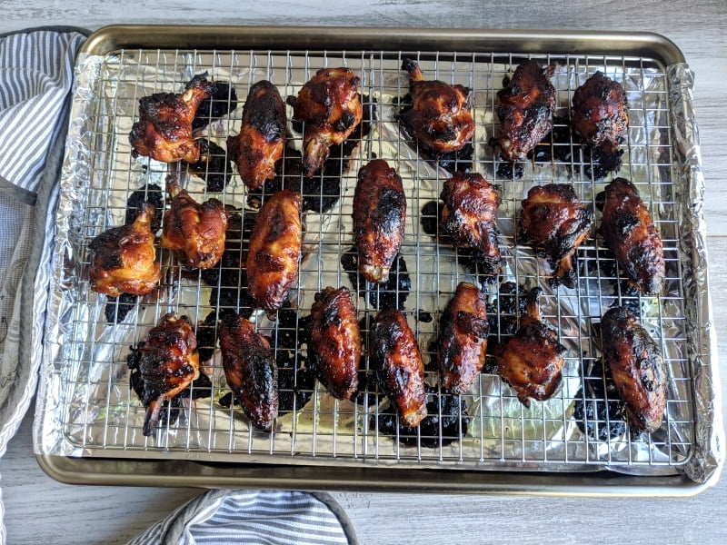best way to cook marinated chicken wings