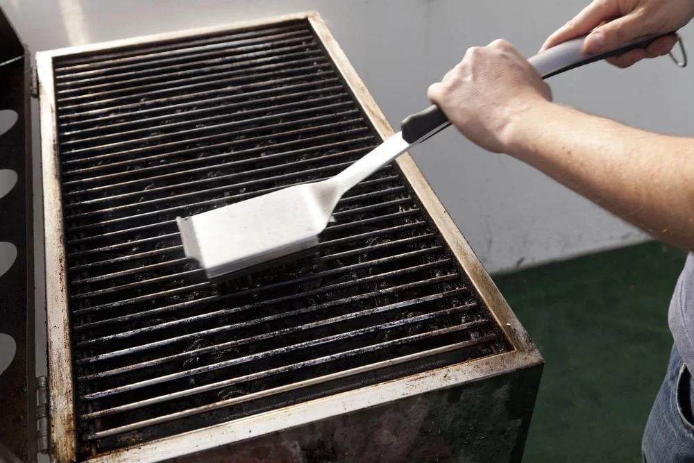 how to clean your grill